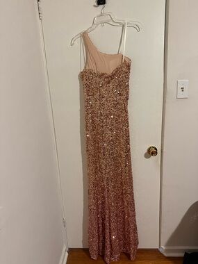 Windsor | Dresses | Worn Once Windsor Edlyn Sequin Laceup Mermaid Formal  Dress | Poshmark